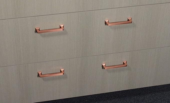 2688 CKP Brand 4 in. (102mm) Windsor Collection Bar Pull, Brushed Rose Gold