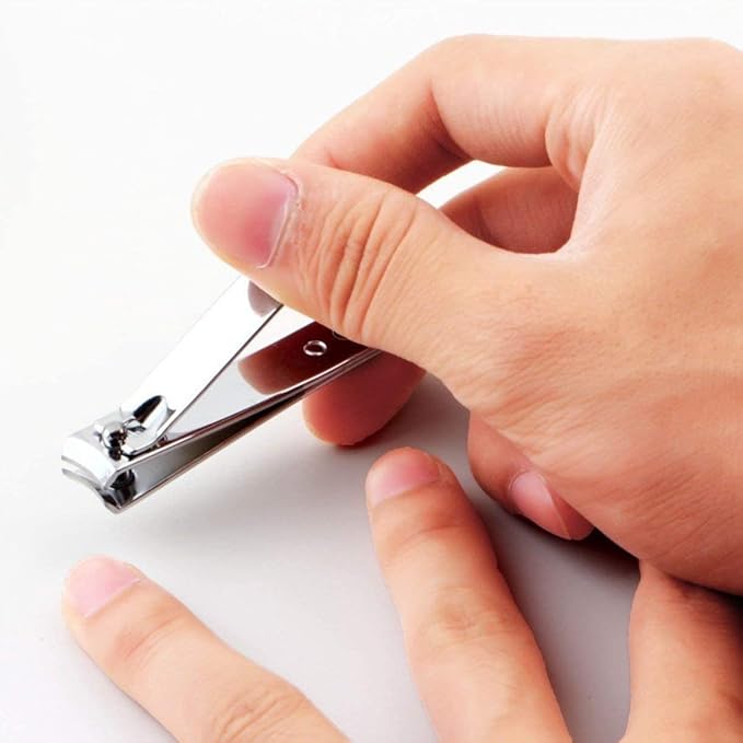 Fashion Stainless Steel Nail Clipper Cutter Trimmer Manicure Nail Art Toe Nail Clipper Manicure Beauty Tool Silver