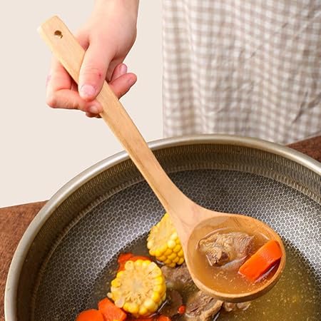Wooden Spoons Wooden Shovel Cooking Shovel Wooden Kitchen Utensils Wooden Shovel Spatula-Coat