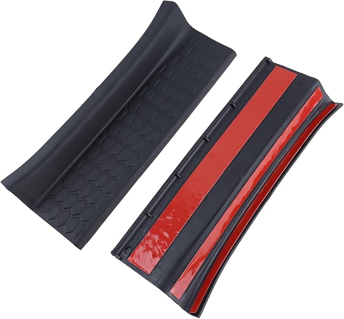 Door Sill Guards Kit Door Entry Guards Compatible with 2018-2024 Jeep Wrangler JL JLU Gladiator JT 4-Door Accessories Parts