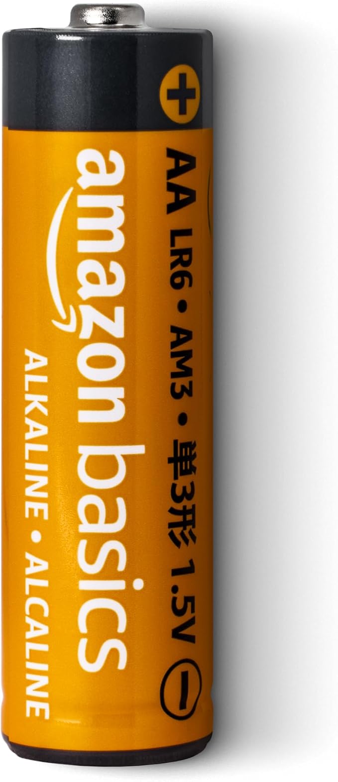 Basics 48-Pack AA Alkaline High-Performance Batteries, 1.5 Volt, 10-Year Shelf Life