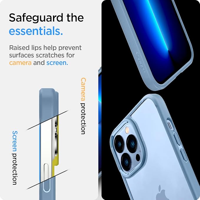 Spigen Ultra Hybrid Designed for iPhone 13 Pro Case (2021) - Sierra Blue