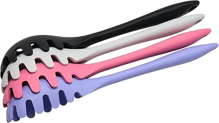 Chef Craft Premium Silicone SpaghettiPasta Fork, 11.5 inch, Gray