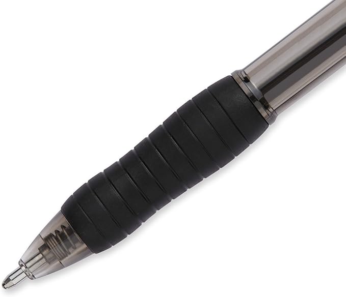 Paper Mate Profile Retractable Ballpoint Pens, 1.4mm, Bold Point, 6-Count (Black)