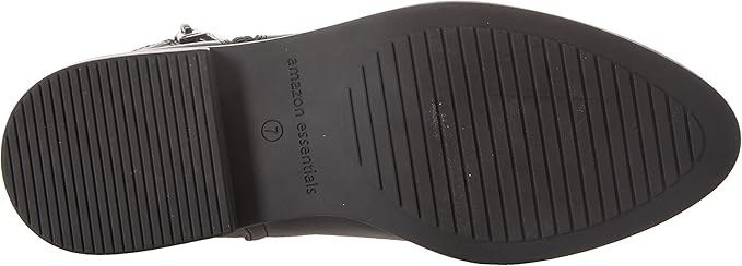 Essentials Women's Exterior Zip Flat Ankle Boots