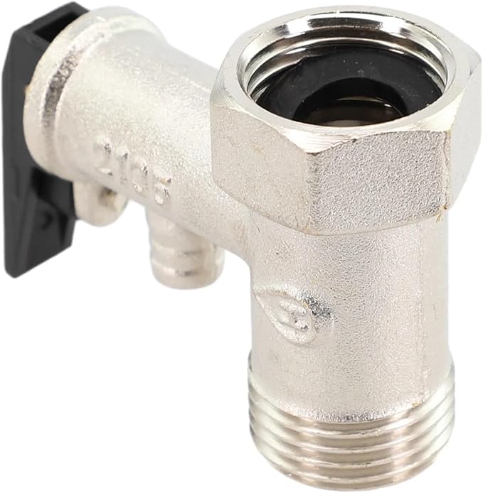 Safety Valve Pressure Relief Valve Boiler 12Inch Threads Brass Adjustable Safety Check Valve Home Improvement Water Systems