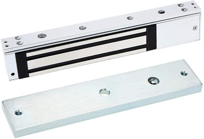 280KG (600LB) Access Control System Single Door Lock 12V Electric Magnetic Electromagnetic Locks Holding Force Magnetic Lock for Door