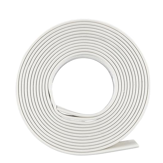 uxcell Heat Shrink Tubing 516-inch(8mm) Dia 13mm Flat Width 2:1 Heat Shrink Tube Wire Wrap 3.3ft White