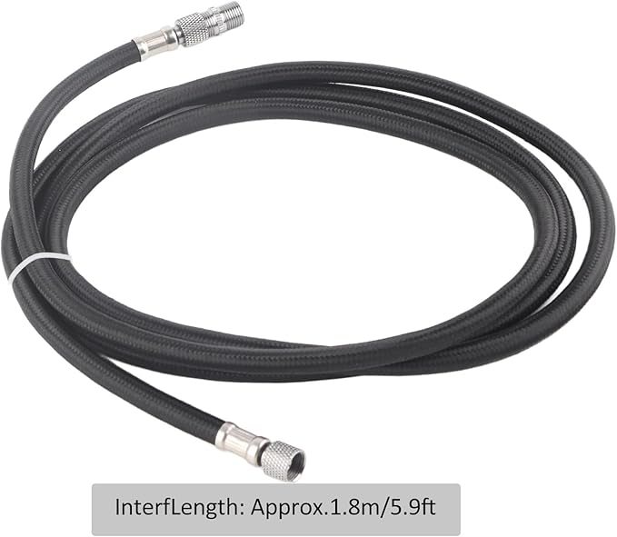 Airbrush Hose 1.8m Length 18 Universal Interface Airbrush Accessory Nylon Air Hose