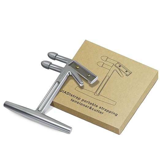 Heavy Duty Banding Strapping Tensioner Cutter Manual Packaging Tools for 12"-34" Width Polyproplyn Poly Strap(Portable)
