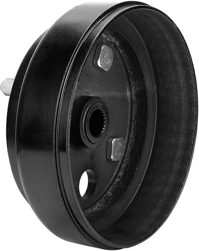 Golf Cart Brake DrumHub Assembly (Electric) for EZGO TXT Golf Carts Replace 19186G1