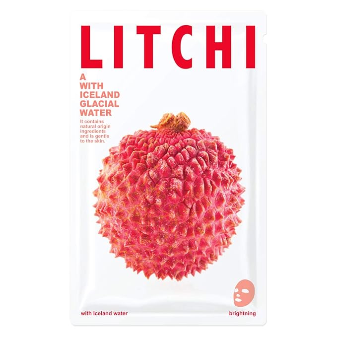 Mishe Litchi Iceland Glacial Water Sheet Mask