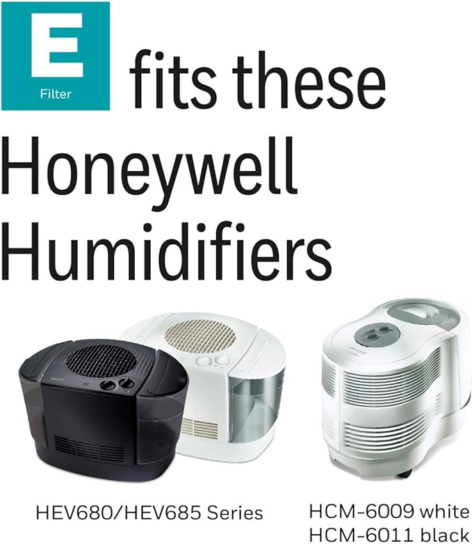 Honeywell HC14PF1 Replacement Wicking Filter E, 1 pack, white