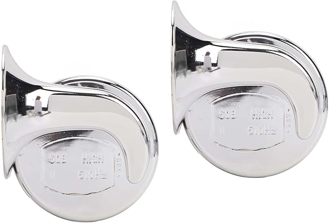12V Universal UTV Horn Kit Delivers high Sound Quality, Stable Circuit Output, Versatile fit for Polaris RZR General Ranger, Cat Wildcat Trail, for Maverick, Teryx,