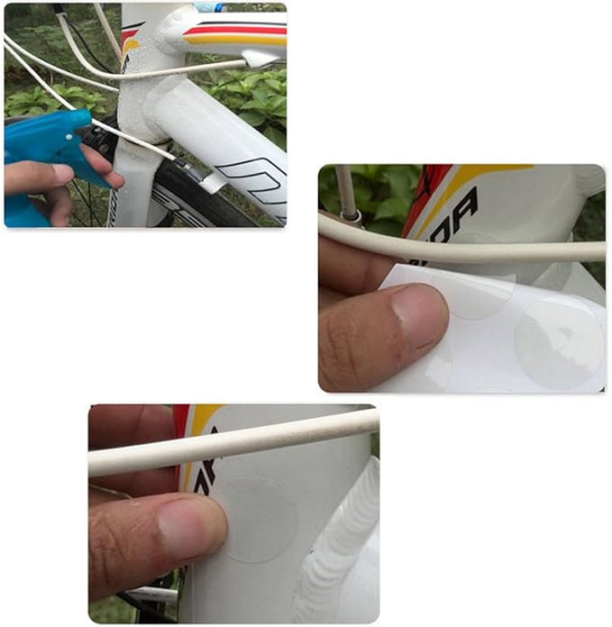 15Pcs Anti Scratch Sheet Frame Protector Transparent Stickers