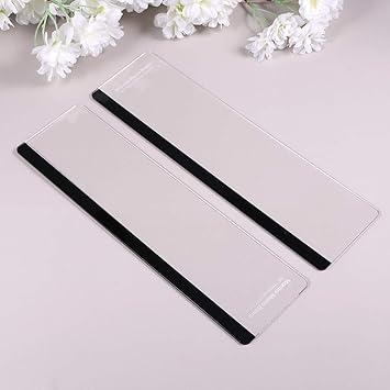 NUOBESTY Computer Side Message Board 2pcs Monitor Note Holder Sticky Reminder for Computer Monitor Side Panel Computer Message Board Computer Memo Board Monitor Memo Board