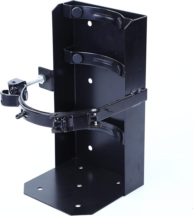 Heavy Duty Fire Extinguisher Vehicle Bracket for 10lb Dry and/or 5lb Co2 Generic for 809