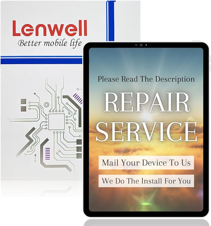 10.9'' True Original OEM LCD Screen Replacement Display Digitizer for iPad Air 4th Gen A2072 A2316 A2324 A2325 with Tool Set,Screens for The ipad with Free Repair Service(Service Pack)