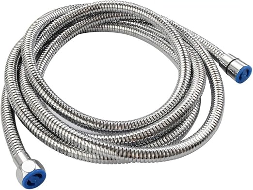 Extra Long Shower Head Hose 118", Angle Simple Stainless Steel Flexible Handheld Shower Hose, Shower Sprayer Hose No Tangles, Shower Hose Replacement 1/2" IPS, Shower Extension Hose Chrome