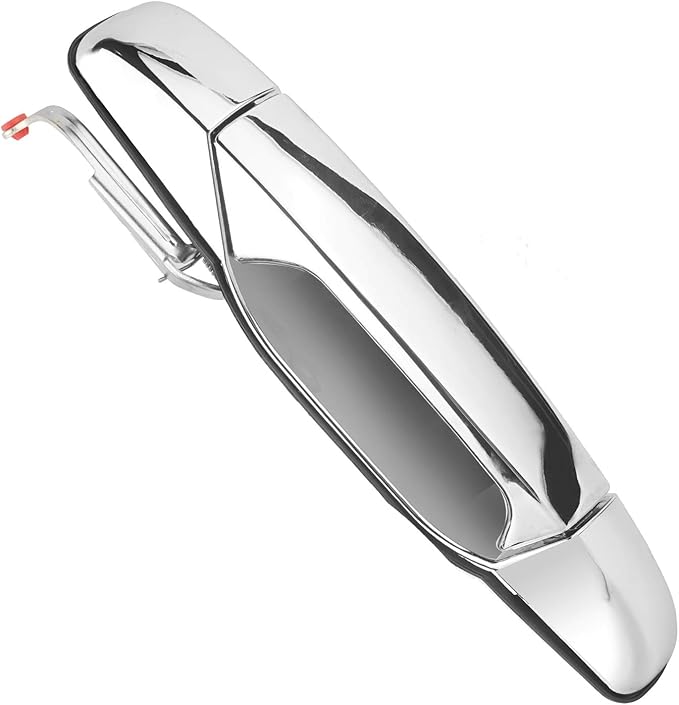 Exterior Door Handle Rear Driver Side Replacement for 2007 2008 2009 2010 2011 2012 2013 2014 Cadillac Escalade Chevy Avalanche Silverado Suburban Tahoe GMC Sierra Yukon Pickup Truck SUV, 15915659