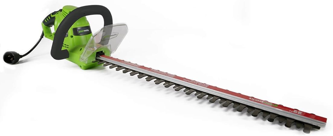 Greenworks 4 Amp 22" Corded Electric Dual-Action Hedge Trimmer