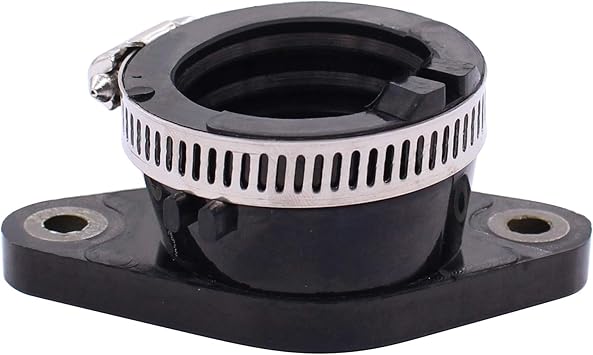MOTOKU Carburetor Intake Boot for Honda Rancher 350 2000-2006, Foreman 400 1995-2003, Foreman 450 1998-2004