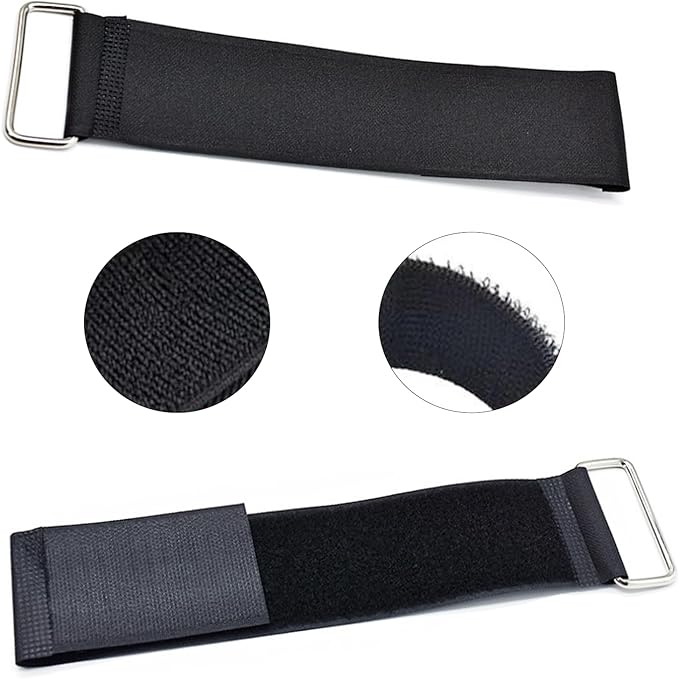 1 Pair 30cm Elliptical Machine Pedals Straps Stretchable Universal Rowing Machine Foot Straps Trainer Straps Leg Training Adjustable Easy to Install for Fitness Home Sports Office Accessories