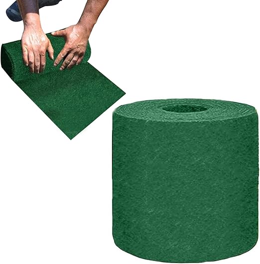 Biodegradable Grass Seed Mat, Biodegradable Grass Seed Mat Quick Plant Repairour Grass Seed Pad Ultra Light Lawn Mat Gardening Ecological Blanket 10m x 0.2m, Seed Not Include Artificial Grass Rug Gra