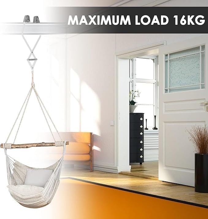 SenDeluz Door Clip for Baby Spring Cradle Baby Hammock, Baby Swing Door Frame Clamp, Maximum Load 16 kg