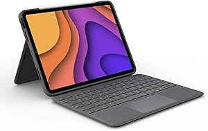 Logitech Folio Touch iPad Keyboard Case with Trackpad and Smart Connector for iPad Air (4th and 5th Gen) – Graphite (Renewed)
