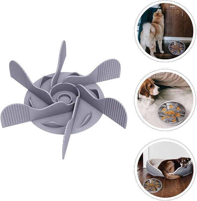 Spiral Slow Feeder Insert for Dog Food Bowl Anti-Choking Dog Slow Feeder Pet
