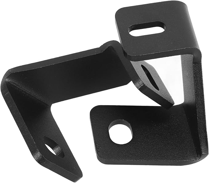 1pair Hood Light Mounting Bracket Angle Height Manganese Easy Installation for Auxiliary Work Lights Compatible Car Models