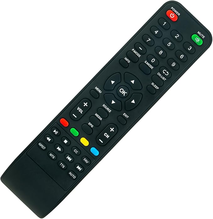 Replaced Remote Control -ALLIMITY- Compatible with Supersonic Smart LED LCD HDTV TV Remote Control SC-1511