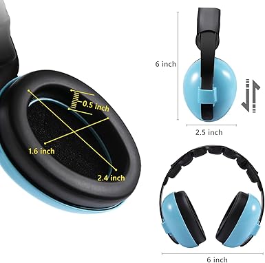 Baby Ear Protection Noise Cancelling Earmuffs Infant HeadPhones for Babies for 3 Months to 3 Years