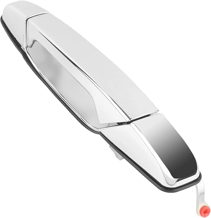 Exterior Door Handle Rear Driver Side Replacement for 2007 2008 2009 2010 2011 2012 2013 2014 Cadillac Escalade Chevy Avalanche Silverado Suburban Tahoe GMC Sierra Yukon Pickup Truck SUV, 15915659
