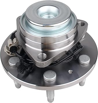 Front 515097 RWD Wheel Hub Bearing Assembly Compatible with 07-14 Cadillac Escalade, Chevy Suburban 1500, Tahoe, Yukon, XL 1500, 08-14 Escalade ESV, 07-13 Avalanche, Silverado 1500, Sierra 1500
