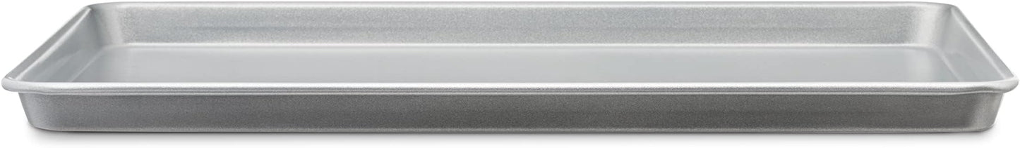 Basics Ceramic Nonstick Baking Sheet Cooling Rack Set, Non-Toxic, Half Sheet Size - 1 Pack, Gray