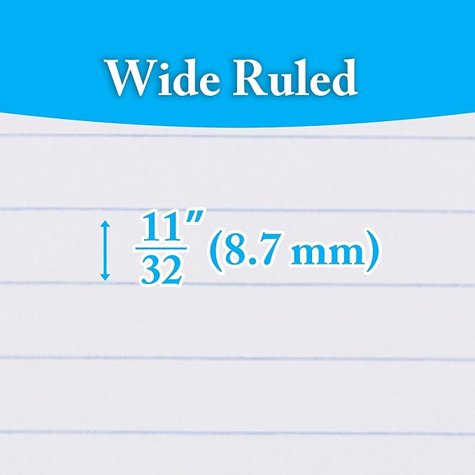 BAZIC Composition Book Wide Ruled 100 Sheet Black Marble Notebook, Writing Journal Comp Lined Notebooks for School, 1-Pack