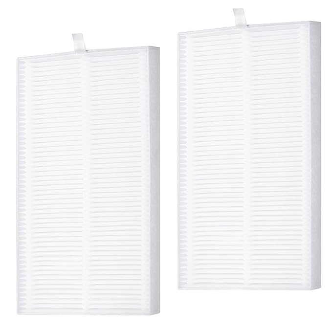 Lictin Nail Dust Collector Filters, Reusable Filter for Nail Dust Vacuum Cleaner, 2-Pack Pull-Out Design Nail Drill Dust Catcher