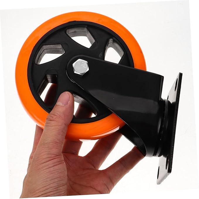 Ergonomic Inch Casters for Furniture Silent Rolling Compact Design Fits Laundry Racks Cabinets