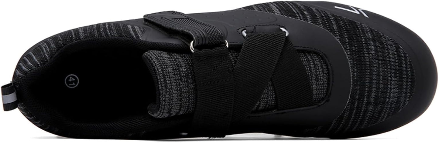 Mens Cycling Shoes Compatible Lock Pedal Bike Shoes Womens Bicycle Shoes Road Bike Riding Shoes