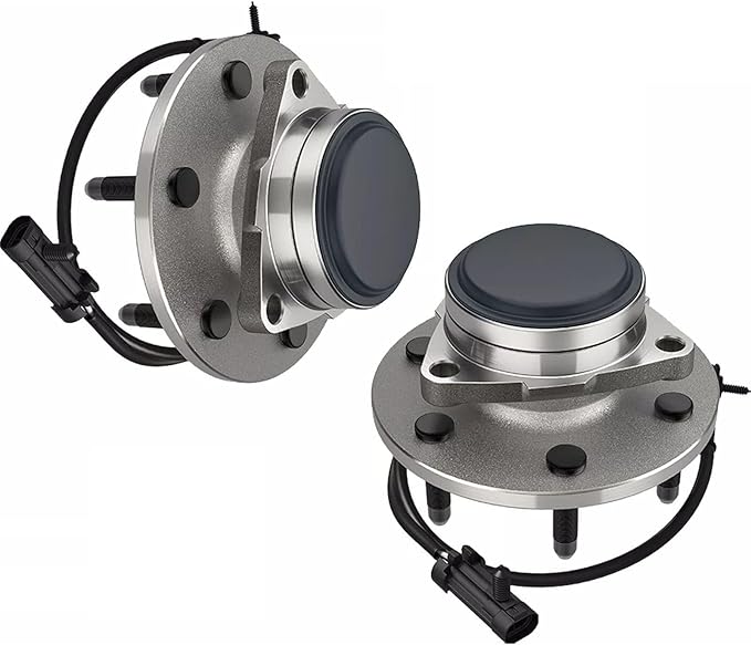 MOSTPLUS Wheel Bearing Hub Front Wheel Hub and Bearing Assembly 515054X2 Compatible for 2WD Chevy GMC RWD with ABS 6 Lug (Set of 2)