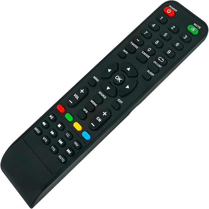 Replaced Remote Control -ALLIMITY- Compatible with Supersonic Smart LED LCD HDTV TV Remote Control SC-1511