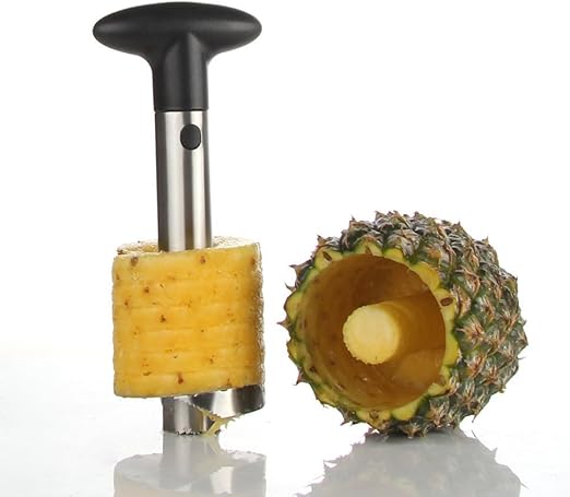 Pineapple Corer and Slicer Cutter Stainless Steel Tool for Easy Fruit Removal
