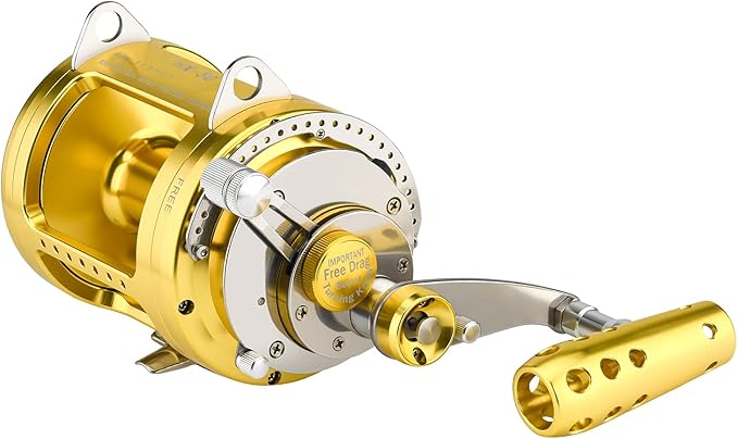 GOMEXUS Trolling Reel,Conventional Reels Saltwater for Tuna Sailfish Swordfish Deep Sea Fishing Reel