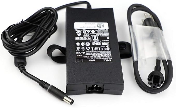 Dell 130W Watt PA-4E AC DC 19.5V Power Adapter Battery Charger Brick with Cord