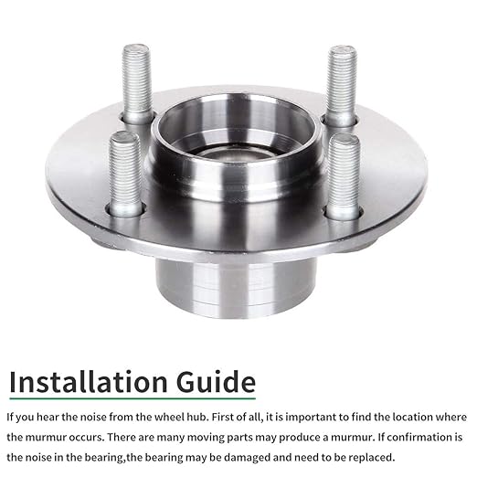 HICKS 512303 Rear Wheel Bearing Wheel Hub Assembly fit for 2000-2006 Nissan Sentra, 4 Lugs