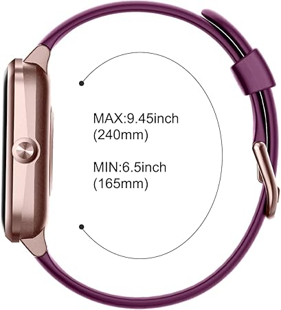 GRV Smart Watch Band Replacement Strap FC1 Smart Watch (Purple)