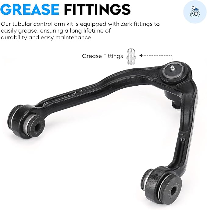 K80942 Front Upper Control Arm w/Ball Joint for 1999-2006 Chevy Silverado Cadillac Escalade ESV EXT 2002-2006 Avalanche Express Suburban Tahoe GMC Savana Sierra Yukon XL 1500 2000 2500