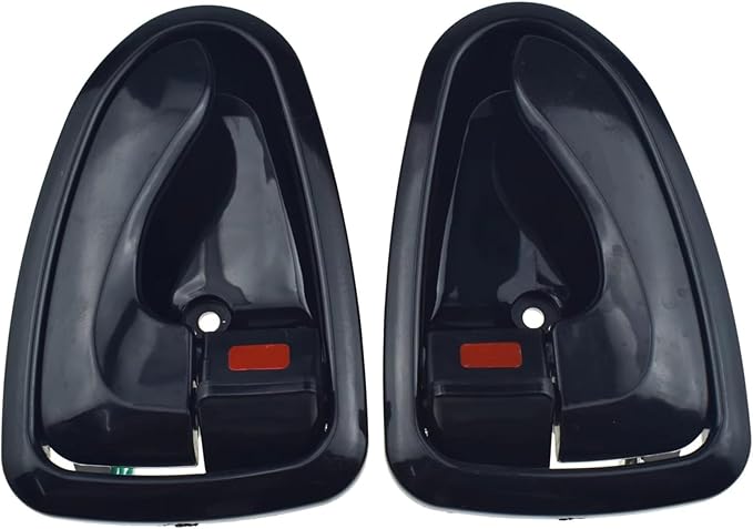 Internal Car Handles for 2000-2006 for H& for Accent 82610-25000 82620-25000 Inside Interior Door Handle Front Rear Left Right LH RH Car Interior Door Handle(Black,1 Pcs Left Side)